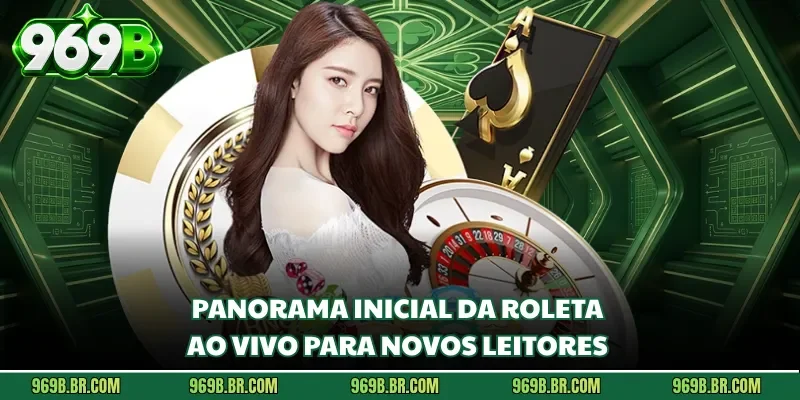 Panorama inicial da Roleta ao Vivo para novos leitores 